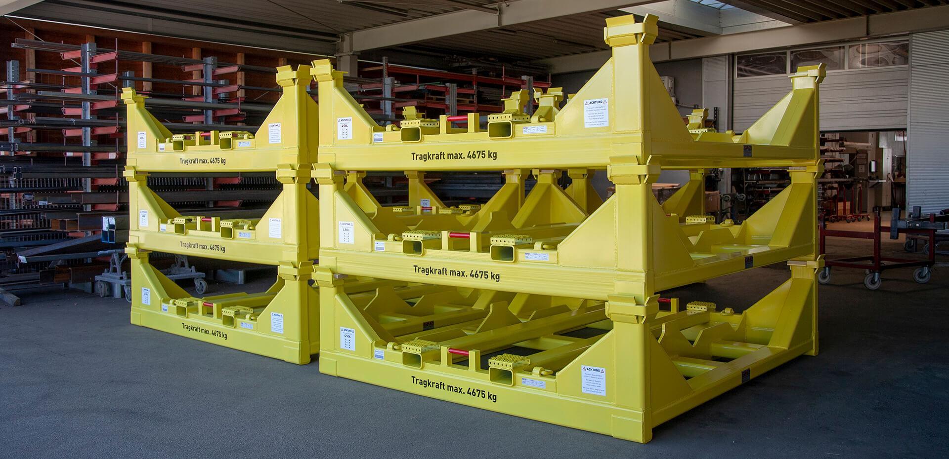 Stacking frame