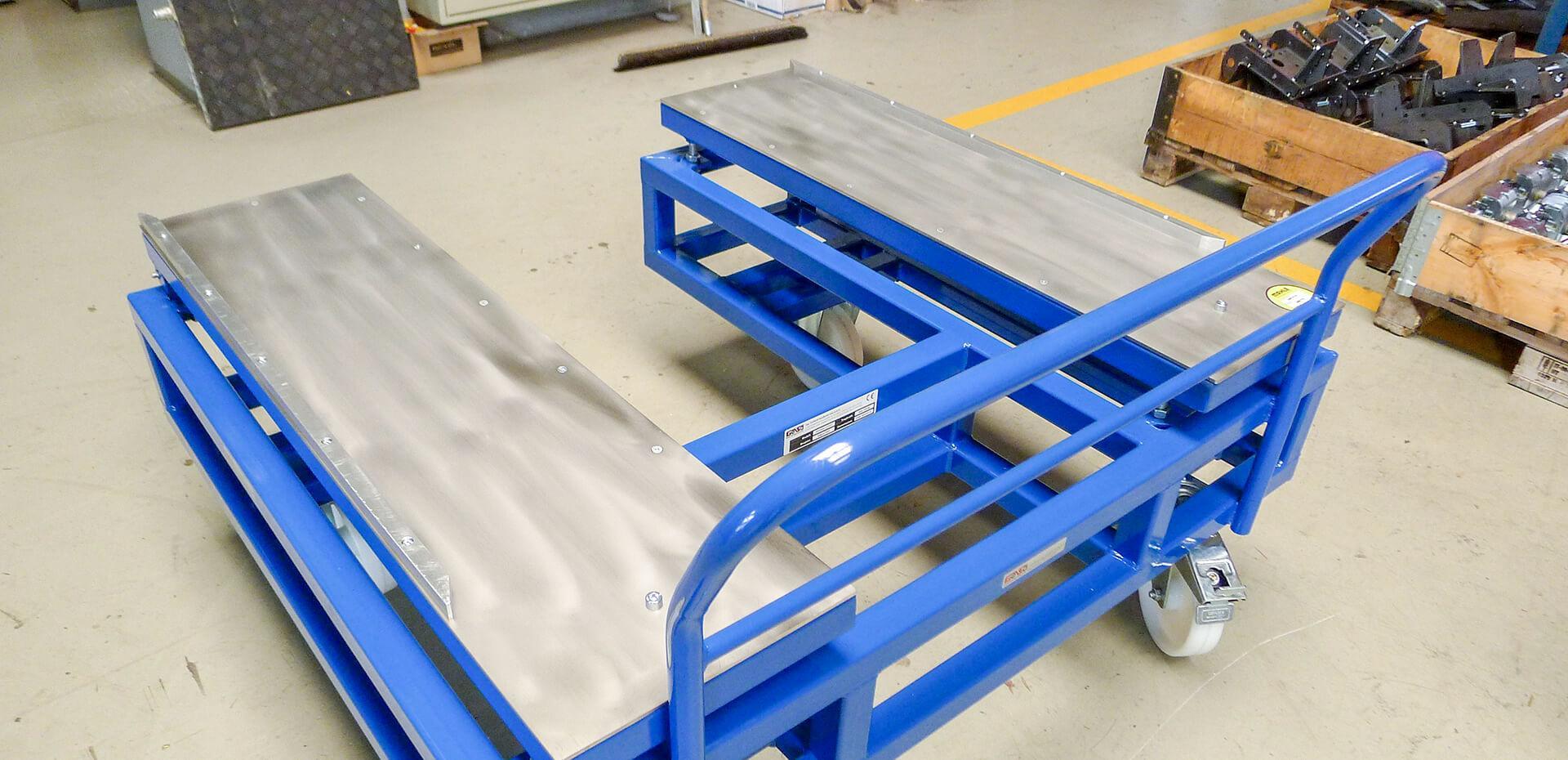 Assembly trolley