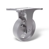 Fixed castors malleable cast iron - type GGB