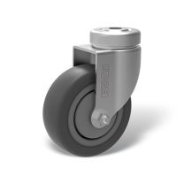 Institutional swivel castors with bolt hole - ATP LAR