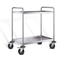 Stainless steel trolley