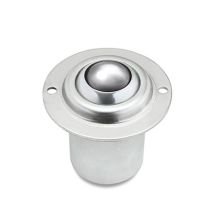 Spring-loaded ball roller