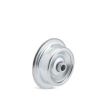 Flanged wheels galvanized steel