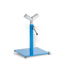 Materialauflageständer V-Gabel mit Tragrollen