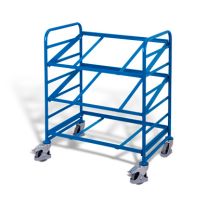 Eurokastenwagen 3 Etagen offen, breit