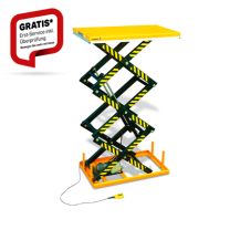 Scherenhubtische TIGER® - dreifach und vierfach Ausführung