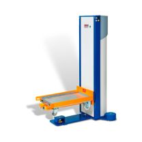 Lifting device, electronically and pneumatically