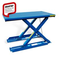 Lowbuilt lift table - Load capacity 500 to 1000 kg
