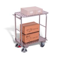 Klappbügelwagen Aluminium mit zwei Etagen