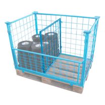 Pallet converter seperation grid