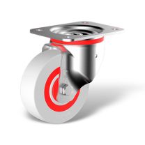 Swivel castor, wheel type KND