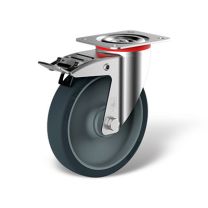 Lenkrollen mit Feststeller im Nachlauf (FSTF) mit Rad Type EP