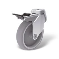 Swivel castor with bolt hole back stop (FSTF) wheel type ATP