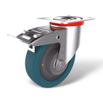 Swivel castor back stop (FSTF) wheel type DS/ELF