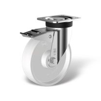Heavy load Swivel castor back stop (FSTF) with wheel type KN