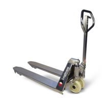Hand pallet truck INOX - Logitrans® for food industry, stainless steel