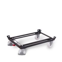 VARIOfit Palettenfahrgestell, PO Bereifung, RAL 7016