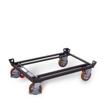 VARIOfit Palettenfahrgestell, PU Bereifung, RAL 7016