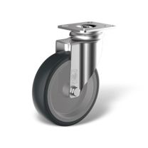 Institutional swivel castors - type EP LAR