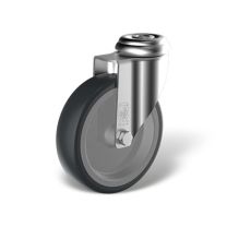Institutional swivel castors with bolt hole - type EP RAR