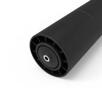 Conveyor roller conically