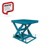 Loading lifting table with square platform