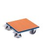 Crate dolly with board load surface