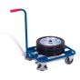 Push-handle dolly with steeltube board
