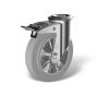 Swivel castor with bolt hole back stop (FSTF) wheel type WE
