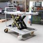 Scissors-type lifting table, heavy-duty version, load capacity 500 - 1000 kg
