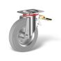 Swivel castor front stop (FSTR) with wheel type WB