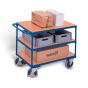Heavy-duty table trolley with 3 load surfaces