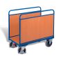 Side-frame trolley with board sides