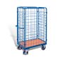 Four-sided parcel trolley, high