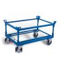 Steel-frame dolly with 2 angle-steel frames