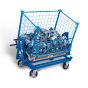 Tipping unit for steel frame dolly