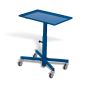 Material stand with hand breaks