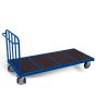 Single-end trolley with vertical tubes