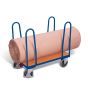 Side-frame trolley with 4 tubular side frames