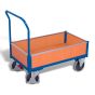 Box trolley with board panels