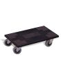 Dolly with thermoplastic rubber swivel castors (Premium)