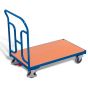 Pushbar trolley with bended tubes