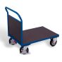 Single-end trolley with screen printing plate with EasyStop