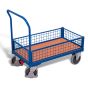 Box trolley with mesh