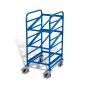 Euro container trolley 3 Etagen open