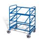 Euro container trolley 3 Etagen open, wide
