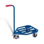 Push-handle dolly with steeltube board