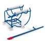 Drum dispenser with 2 steel rollers