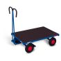 Hand platform trolley without side walls