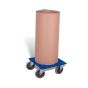 Dolly with thermoplastic rubber swivel castors